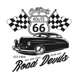 vector vintage custom car, t-shirt graphics, vintage typography - vector, t-shirt print, kid graphic, child wear textile, badges and design elements, print and banner emblem,