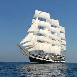 holiday on a sailing ship
