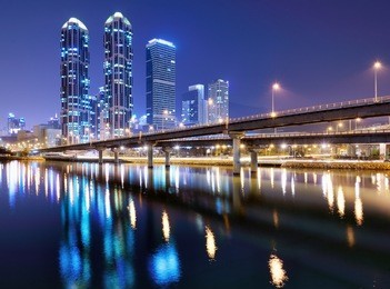 haeundae district of busan, south korea citysape