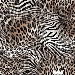 leopard pattern, animal mix print