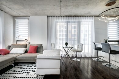 modern apartment in a building in montreal, canada