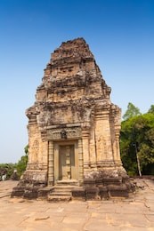 pre rup temple in angkor complex, cambodia