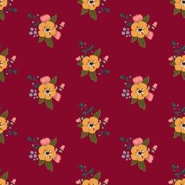 seamless raster ornamental floral pattern. background for printing on paper, wallpaper, covers, textiles, fabrics, for decoration, decoupage, scrapbooking and other