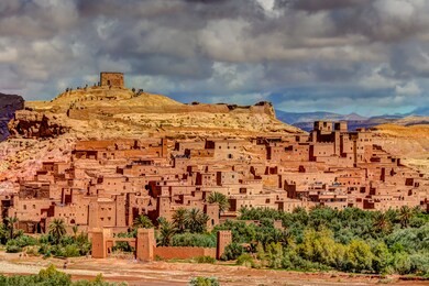 sights around ait ben baddou in morocco