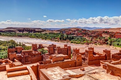 sights around ait ben baddou in morocco