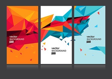 vector abstract background set eps 10