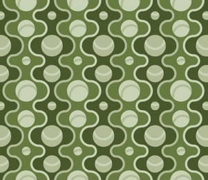 tennis court - seamless pattern
