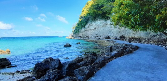 diniwid beach boracay tropical paradise