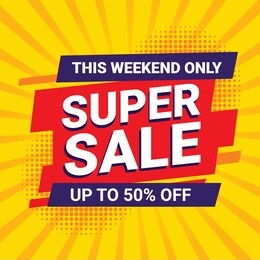 sale banner template design, big sale special offer. end of season special offer banner. cybersale discounts. super sale banner template design.