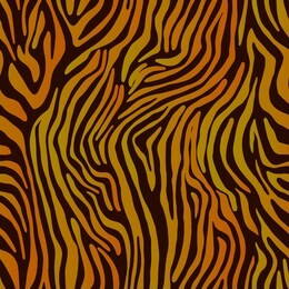 full seamless tiger and zebra stripes animal skin pattern. design for tiger colored textile fabric printing. suitable for fashion use.
