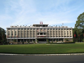 reunification palace, ho chi minh city, vietnam