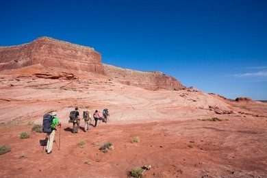 backpacking in grand staircase-escalante national monument, utah