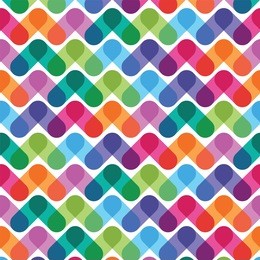 colorful geometrical abstract seamless pattern