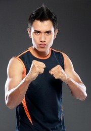 young strength man man ready to fight