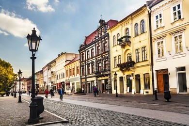 hlavna street, koÃ?Â¡ice, slovakia. european capital of culture