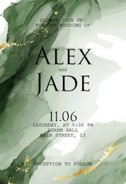 fluid watercolor green art. applicable for design cover, presentation, invitation, flyer, annual report, poster and business card, desing packaging, wedding invitations. modern vector artwork