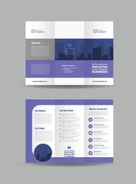 tri-fold brochure design, 3 folded brochure template, business advert brochure