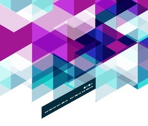 modern geometrical abstract vector template