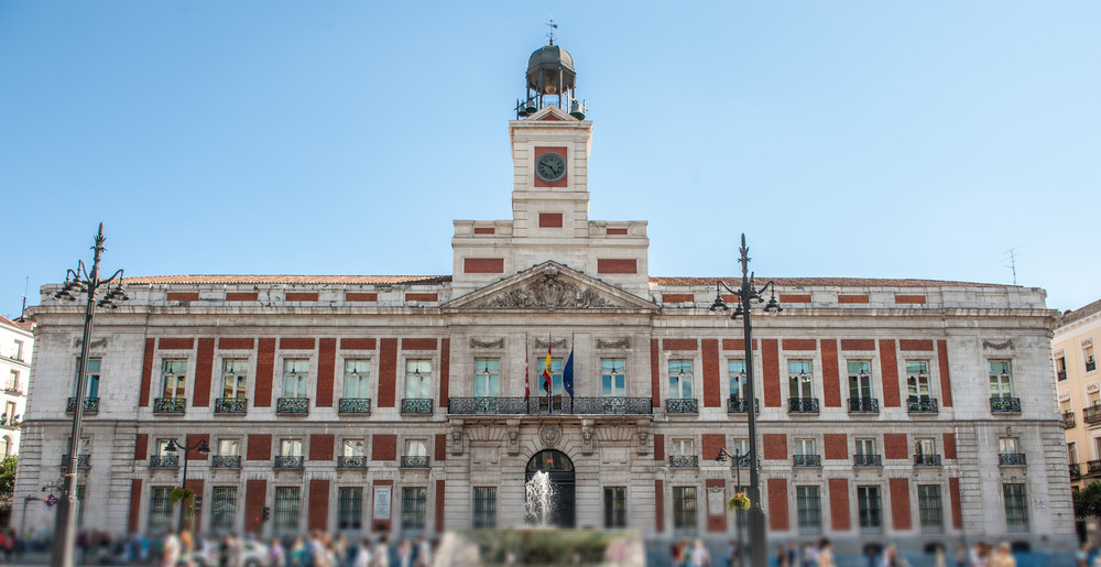 puerta del sol in madrid