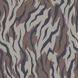 full seamless tiger and zebra stripes animal skin pattern. design for tiger colored textile fabric printing. suitable for fashion use.