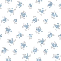 seamless floral pattern. background in small flowers for textiles, fabrics, cotton fabric, covers, wallpaper, print, gift wrapping, postcard, scrapbooking.