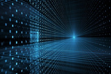 abstract business science or technology background