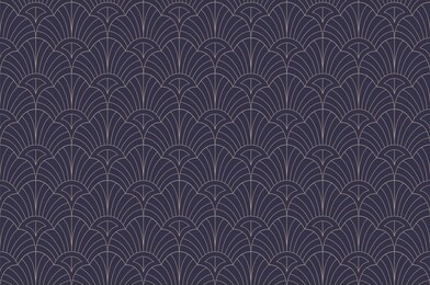 elegant floral art nouveau seamless pattern. abstract damask minimalist background. geometric art deco texture.