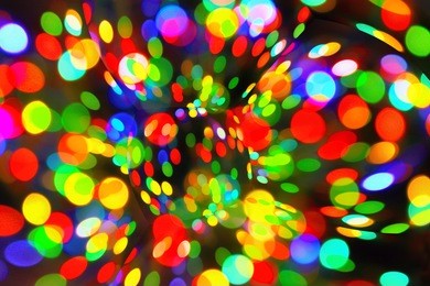 bright abstract circular bokeh background 