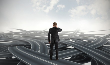 difficult choices of a businessman due to crisis