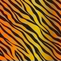 seamless vector black and orange tiger stripes pattern. stylish wild tiger fur. animal print background for fabric, textile, design, wrapping, cover.