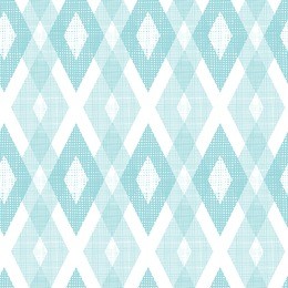 pastel blue fabric ikat diamond seamless pattern background