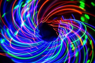 cool abstract light pattern 