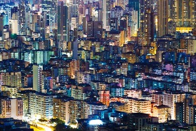 hong kong cityscape