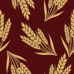 seamless wheat pattern background nature wallpaper gluten bakery