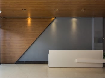 front display showroom interior design building