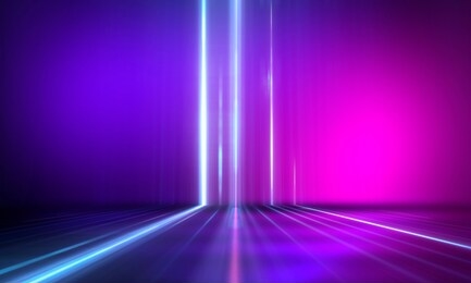
ultraviolet abstract light. diode tape, light line. violet and pink gradient. modern background, neon light. empty stage, spotlights, neon. abstract light.