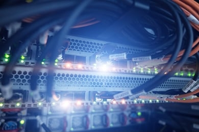 optical cable in internet network devices.