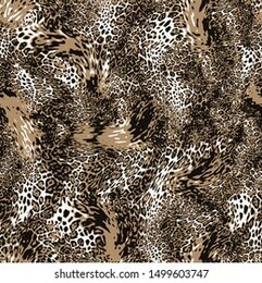 modern leopard pattern design.
animal pattern.