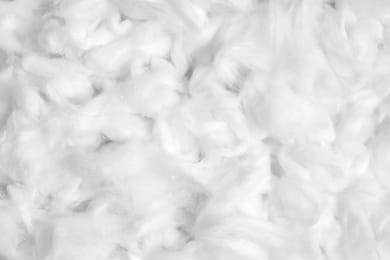 cotton fiber texture background, white fluffy natural material