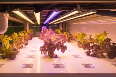 organic hydroponic vegetable grow with led light indoor farm,agriculture technology