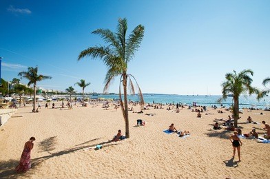 barcelona beach, spain