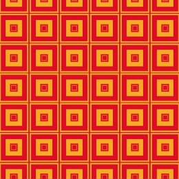 seamless pattern chinese style with square red background