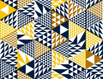 geometric 3d seamless pattern with cubes, rhombus and triangles boxes blocks vector background, architecture and construction, wallpaper design.