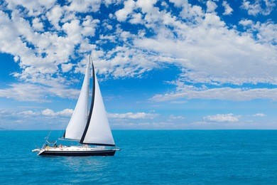 sailing the ionian sea in greece 