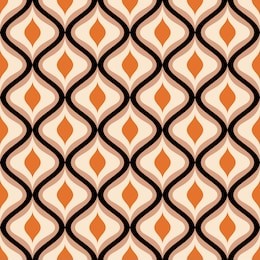 abstract seamless ornament pattern vector illustration