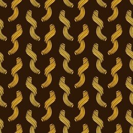 pasta seamless pattern. background with spiral vermicelli design
