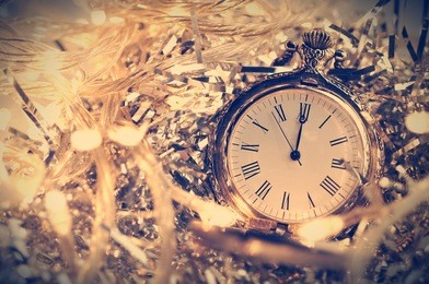 new year clock