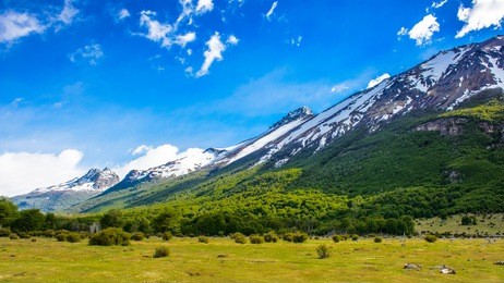landscape of the tierra del fuego national park,  argentina