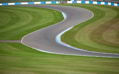 race track corners