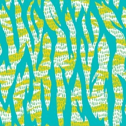 artistic striped seamless pattern. silhouette of animal skin zebra tiger fur print. torn borders. background with wavy abstract stripes and hatched texture. 